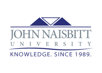The John Naisbitt University logo