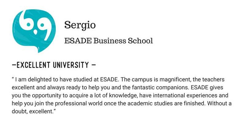 ESADE Business School Vs IE University opinions