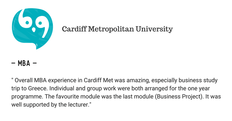 Cardiff Metropolitan University Vs University of Manchester 