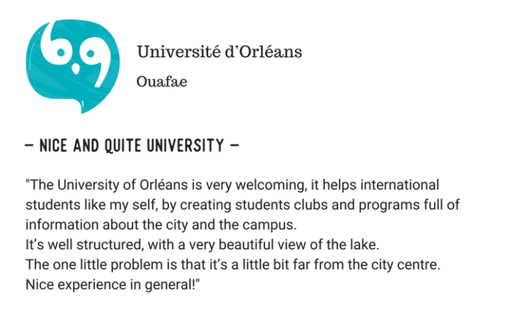 Université François Rabelais (UFR) Vs the Université d’Orléans