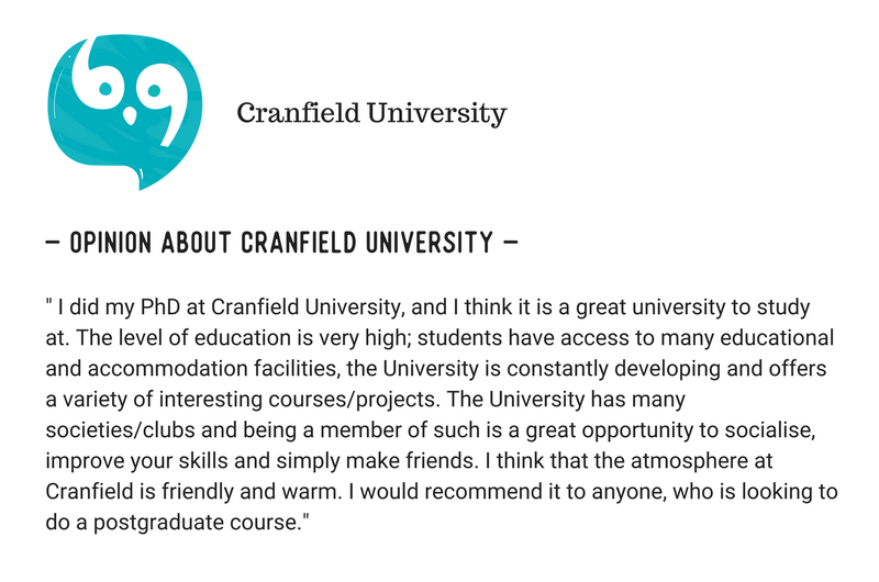 Cranfield University – ‘Thinking, Brilliantly Applied’