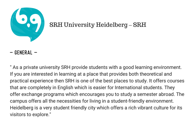 Everything you need to know about SRH Heidelberg University
