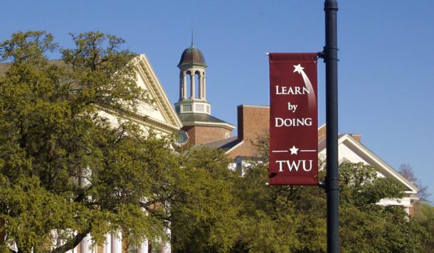 Texas Woman’s University – TWU – campus