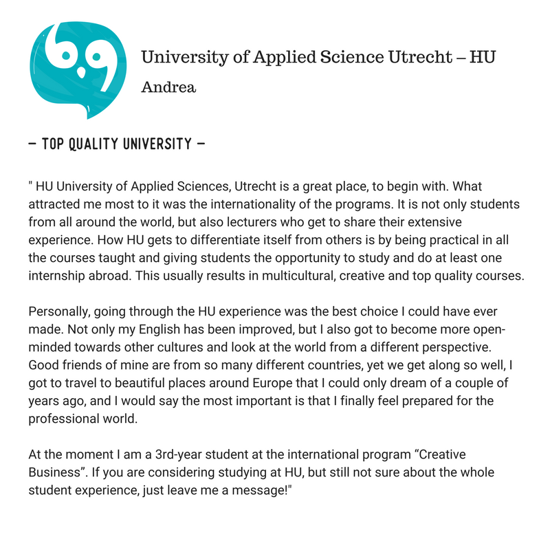 Thinking of Studying at the University of Applied Sciences Utrecht (HU) Read These Students’ Reviews!