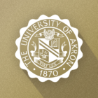 The University of Akron - UA logo