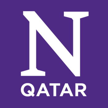 Northwestern University in Qatar logo