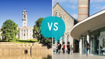 University of Nottingham UoN vs Nottingham Trent University NTU
