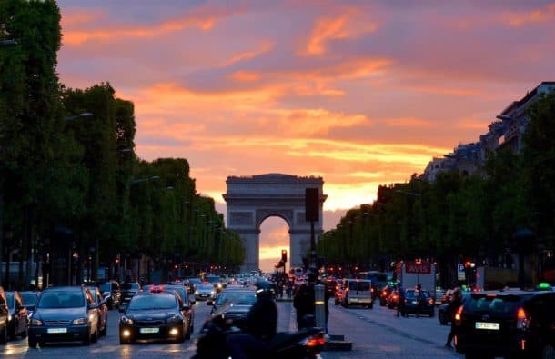 Paris, arc de triomphe 