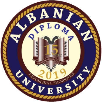 Albanian University - UFO logo