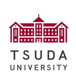 Tsuda University logo