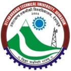 Uttarakhand Technical University - UTU