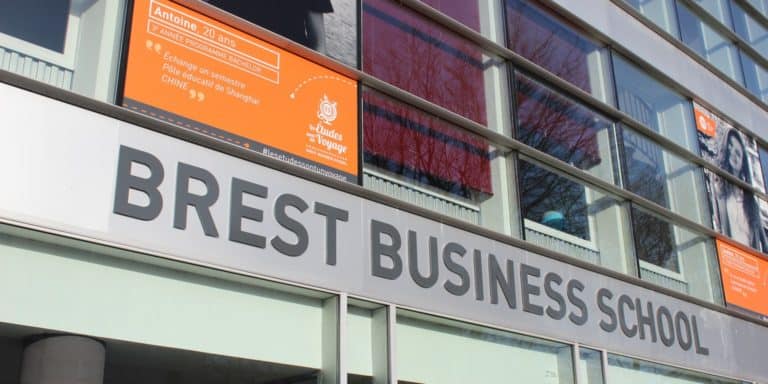 Brest business school exterior
