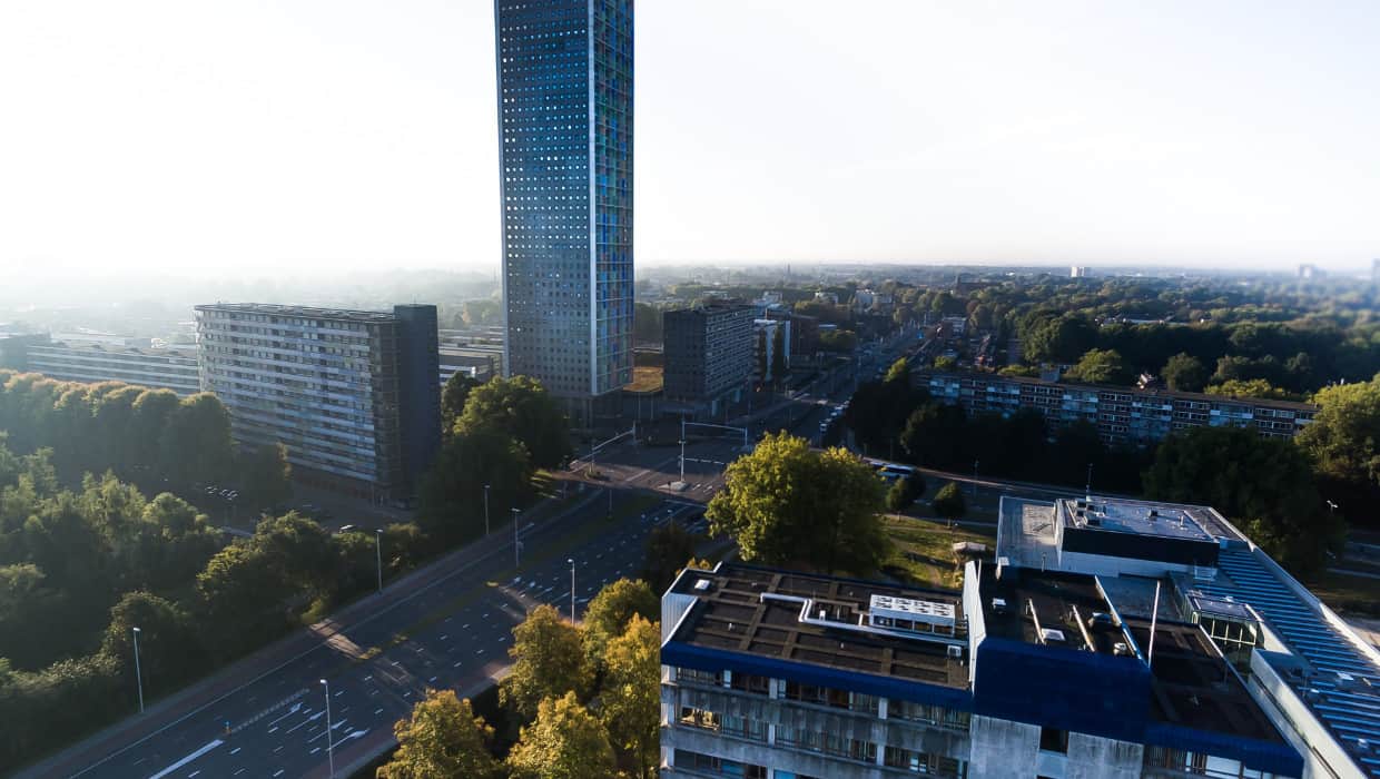 tilburg from above