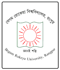 Begum Rokeya University logo