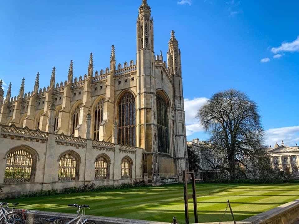 Cambridge university campus