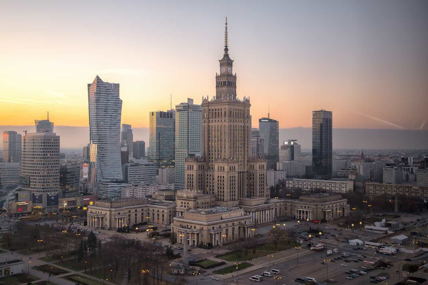 Warsaw Most International Countries and Cities in Europe