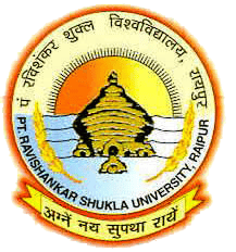 Pt. Ravishankar Shukla University logo