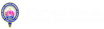 Maryam Abacha American University of Nigeria logo