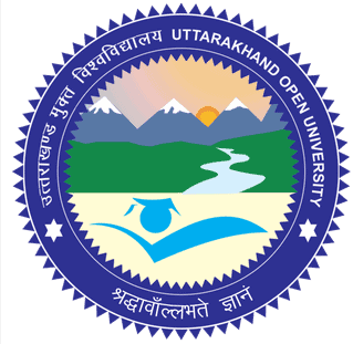 Uttarakhand Open University logo