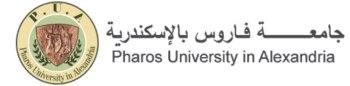 Pharos University in Alexandria logo