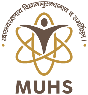 Maharashtra University of Health Sciences logo