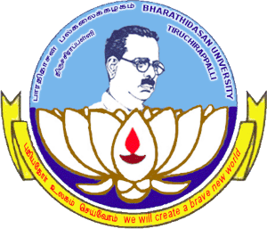 Bharathidasan University logo