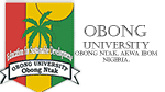 Obong university - OU logo