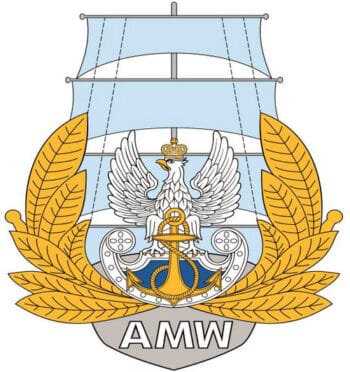 Polish Naval Academy of the Heroes of Westerplatte - AMW logo
