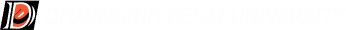 Dharmsinh Desai University logo
