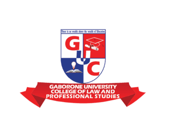 Gaborone University College of Law and Professional Studies logo