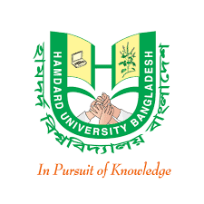 Hamdard University Bangladesh - HUB logo