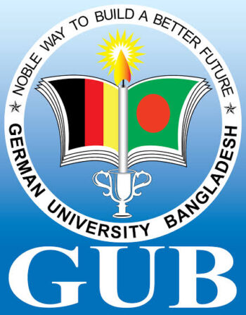 German University Bangladesh logo