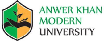 Anwer Khan Modern University logo